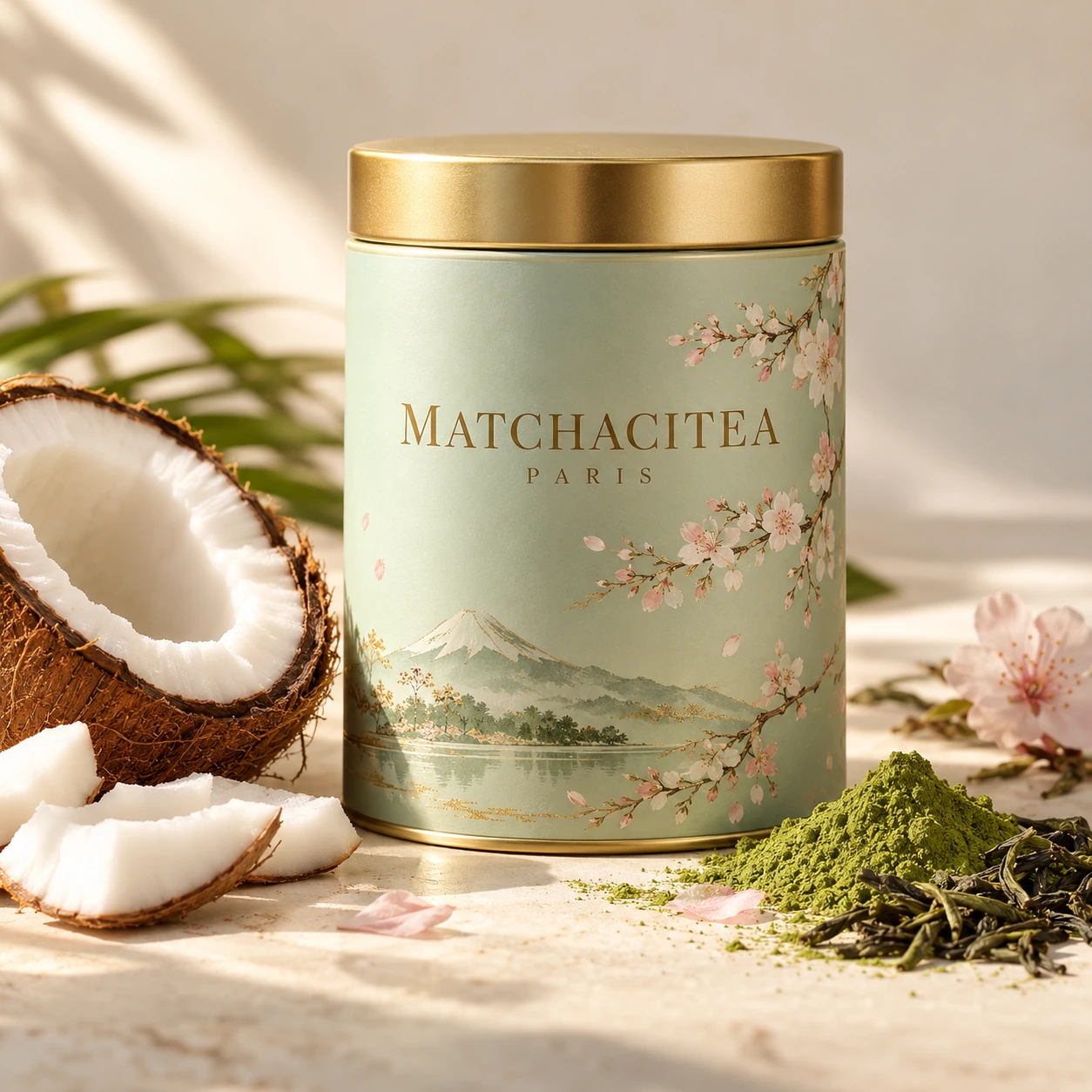 Illustrative Coconut Matcha Blend collection image
